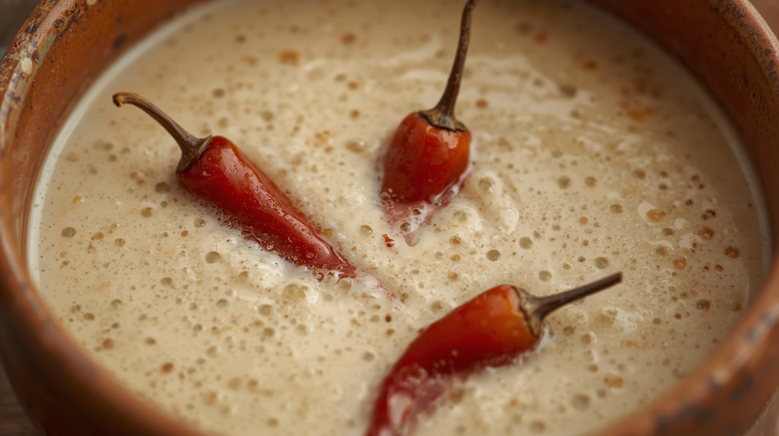 🥛 Homemade Curd Starter with Dry Red Chili